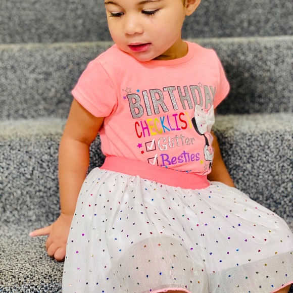 minnie mouse skirt and shirt outfit - 3t - Picture 2 of 9